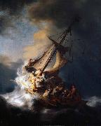 Storm on the Sea of Galilee Rembrandt